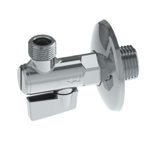 Rubinetto sottolavabo a sfera con filtro 1/2x3/8 cromato