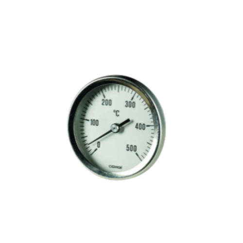 Pirometro bimetallico a gambo posteriore 150mm 500° Cewal 91636150
