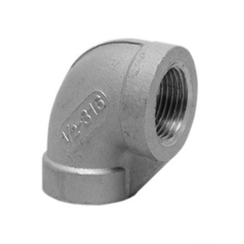 Gomito 90°  raccordo  ff inox 316