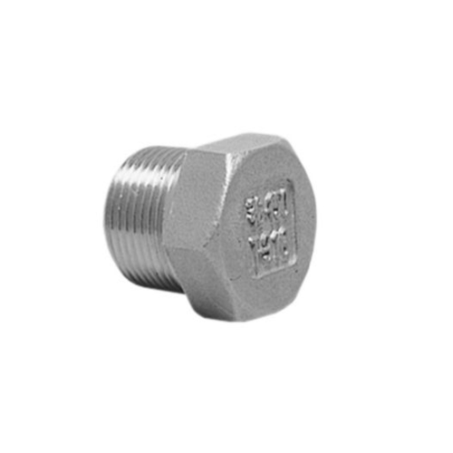 Raccorderia acciaio inox 316 tappo maschio